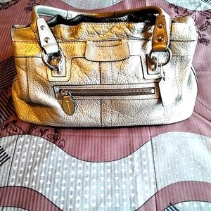 COACH Shoulder Bag , Silver, Clean Interior and Exterior 💕